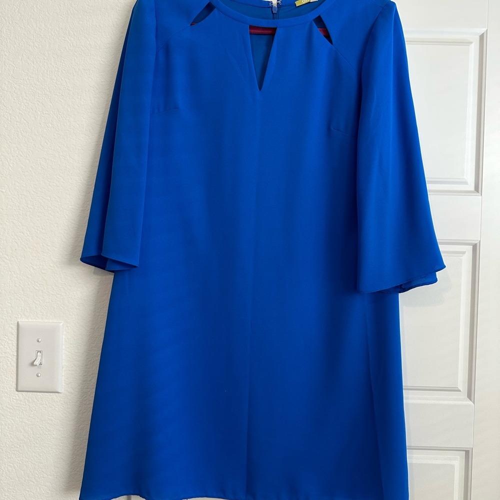 Gianni Bini Royal Blue Shift Dress